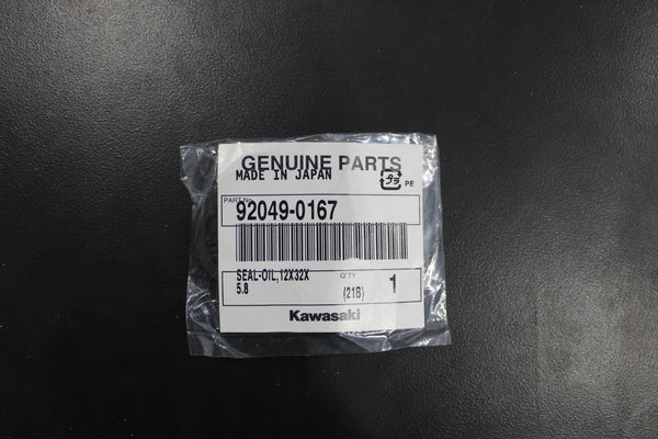 KAWASAKI 92049-0167 SEAL-OIL,12X32X5.8